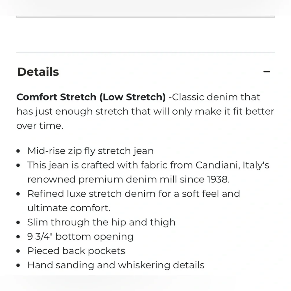 Buckle Black Candiani Denim Fit No. 53 Mid Rise Skinny Size 25 Made in Italy - Picture 12 of 13